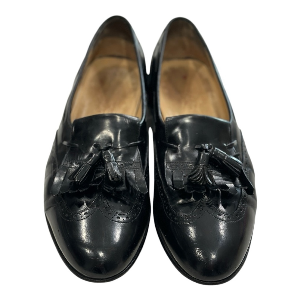 Salvatore Ferragamo Kiltie Tassel Loafer Dress Shoe 11.5 D - Picture 9 of 14